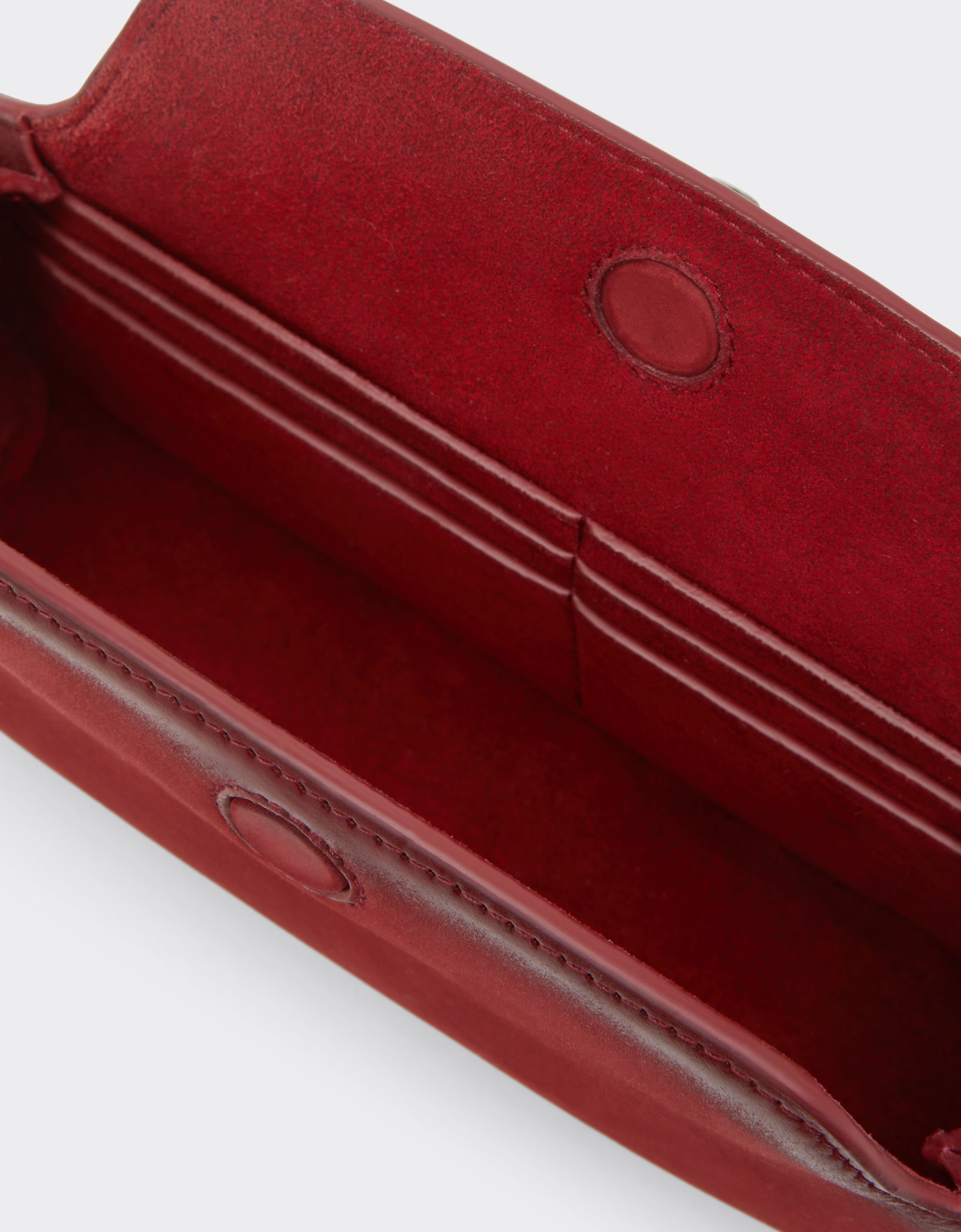 Ferrari Dino wallet in shaded nubuck with shoulder strap Ferrari Ferrari Dino wallet in shaded nubuck with shoulder strap Maison Red 50396f