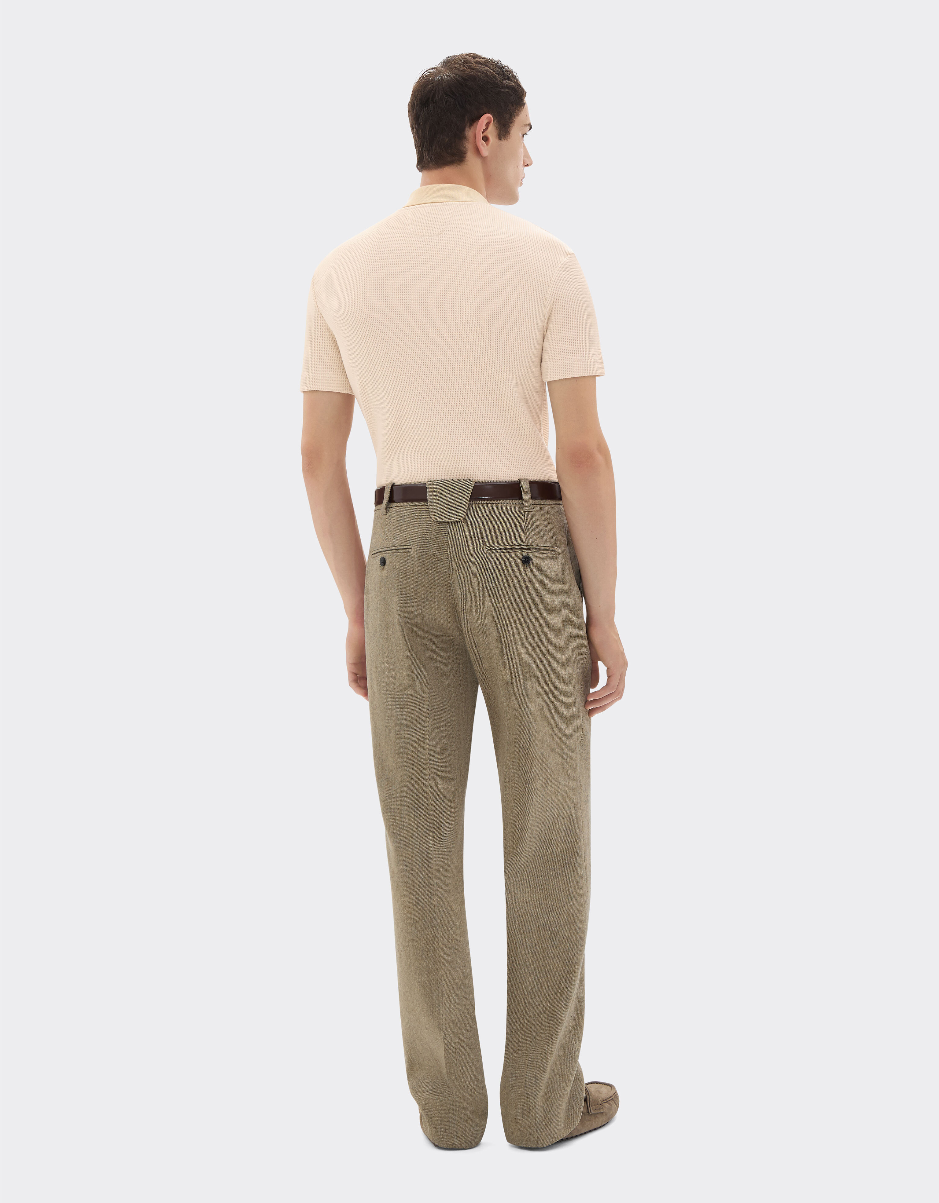 Ferrari 法拉利徽标棉质珠地 Polo 衫 Powder Pink 50103f