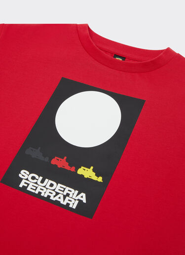  T-shirt with Scuderia Ferrari graphic Rosso SJBTH0059JCO0021f