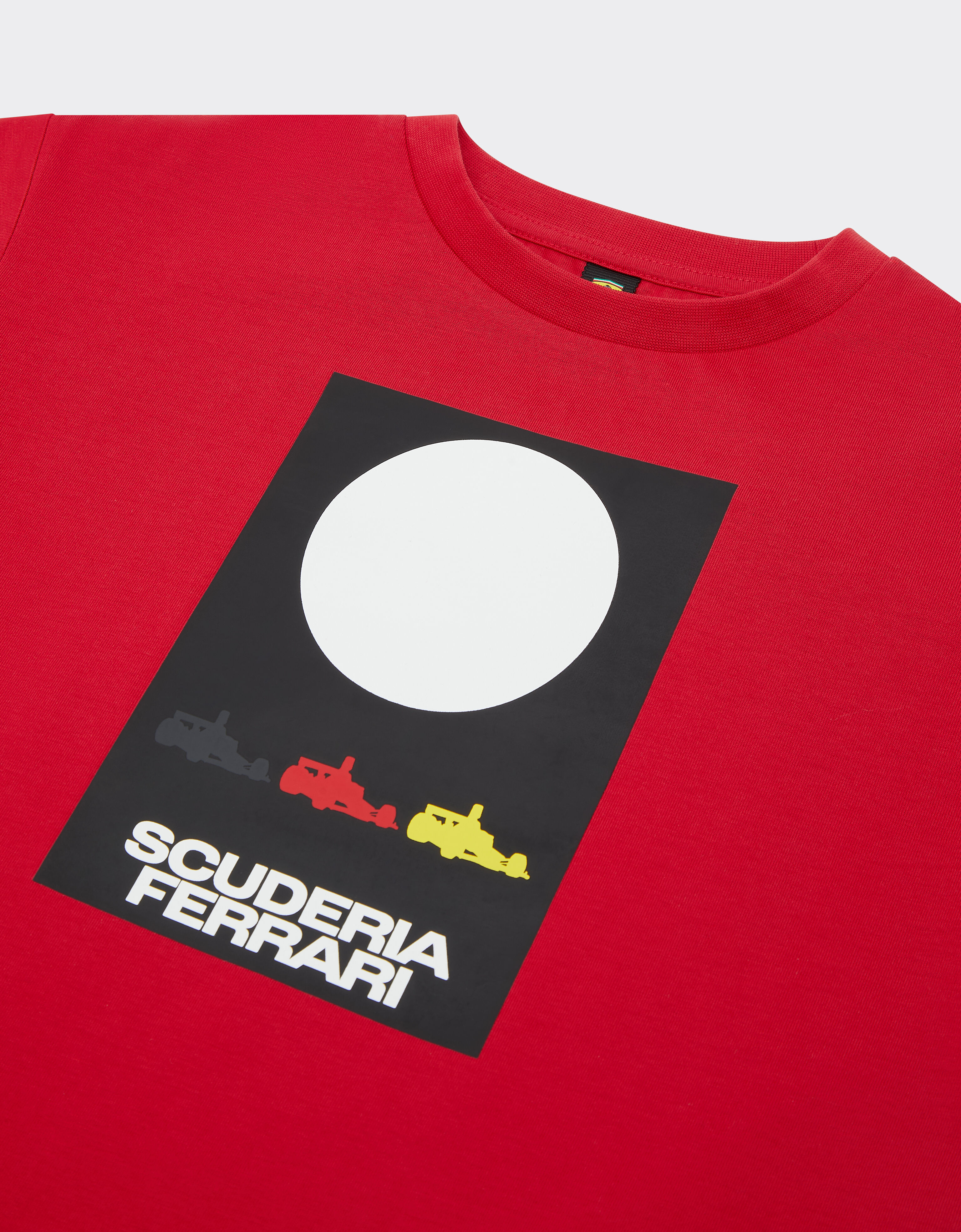  T-shirt with Scuderia Ferrari graphic Rosso SJBTH0059JCO0021f