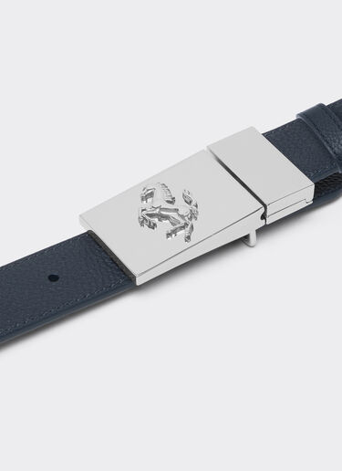 Reversible leather belt Ferrari Reversible leather belt Ultramarine 50411f