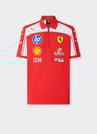 Ferrari Replica Drivers Authentic 2026 Polo Shirt Puma for Scuderia Ferrari HP Gift box Red LA0JBf