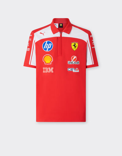 Replica Drivers Authentic 2026 Polo Shirt Puma for Scuderia Ferrari HP Gift box Ferrari Replica Drivers Authentic 2026 Polo Shirt Puma for Scuderia Ferrari HP Gift box Red LA0JBf