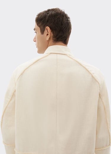 Ferrari 马菲莱棉质夹克 Avorio 50955f