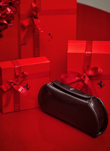 Ferrari Dino leather wallet with shoulder strap Ferrari Ferrari Dino leather wallet with shoulder strap Espresso 49275f