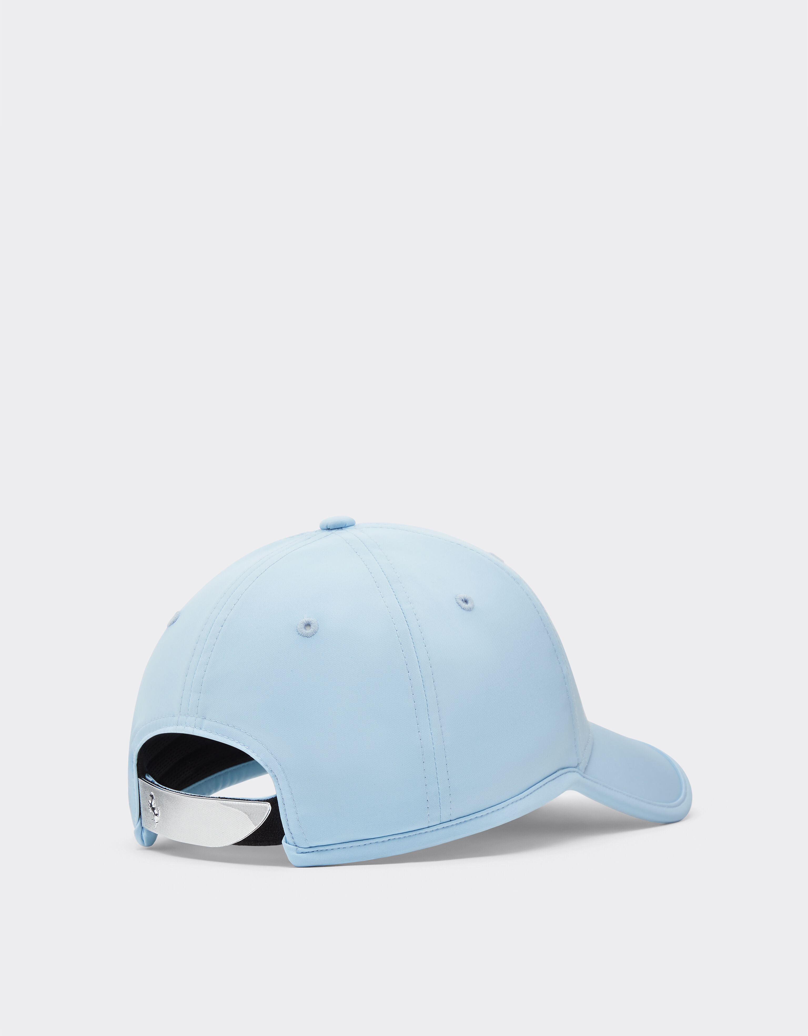 Ferrari Baseball cap with metal prancing horse Steel Blue 20815f