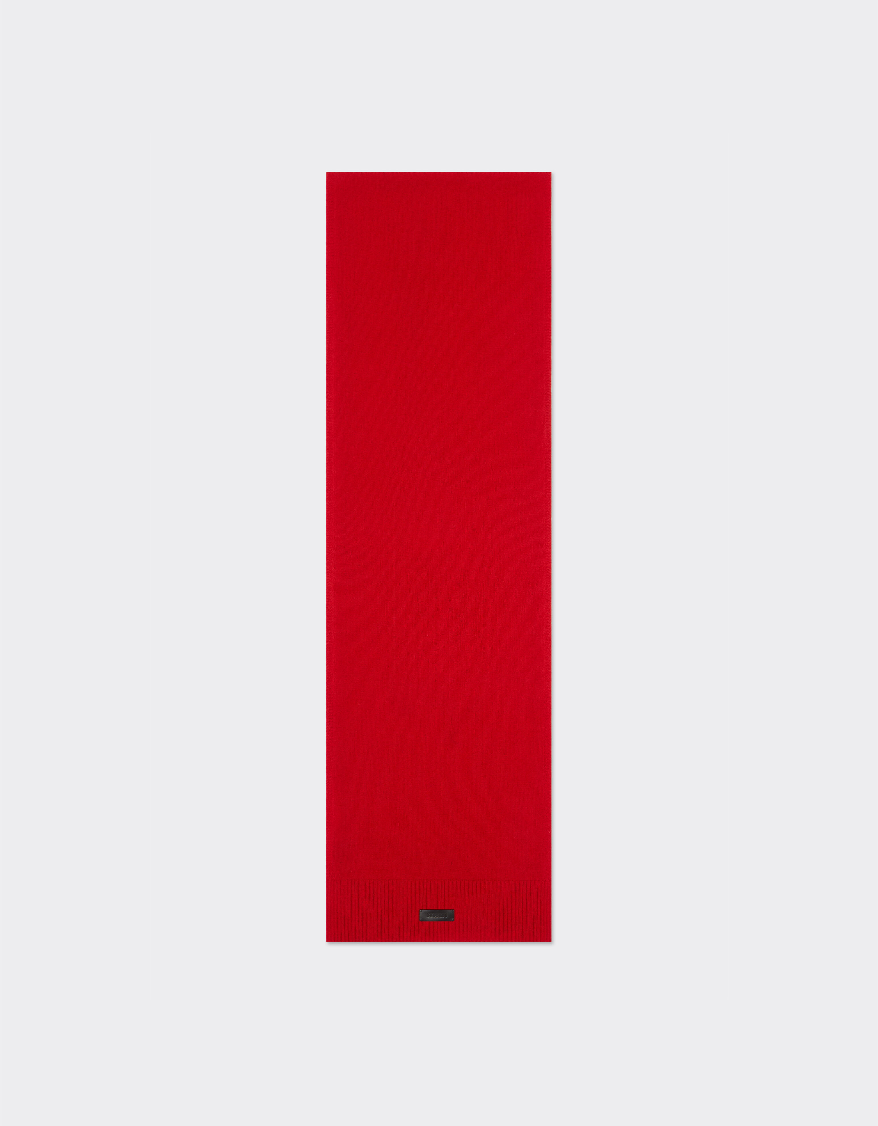 羊毛和羊绒围巾 Ferrari 羊毛和羊绒围巾 Rosso Dino 红色 21732f