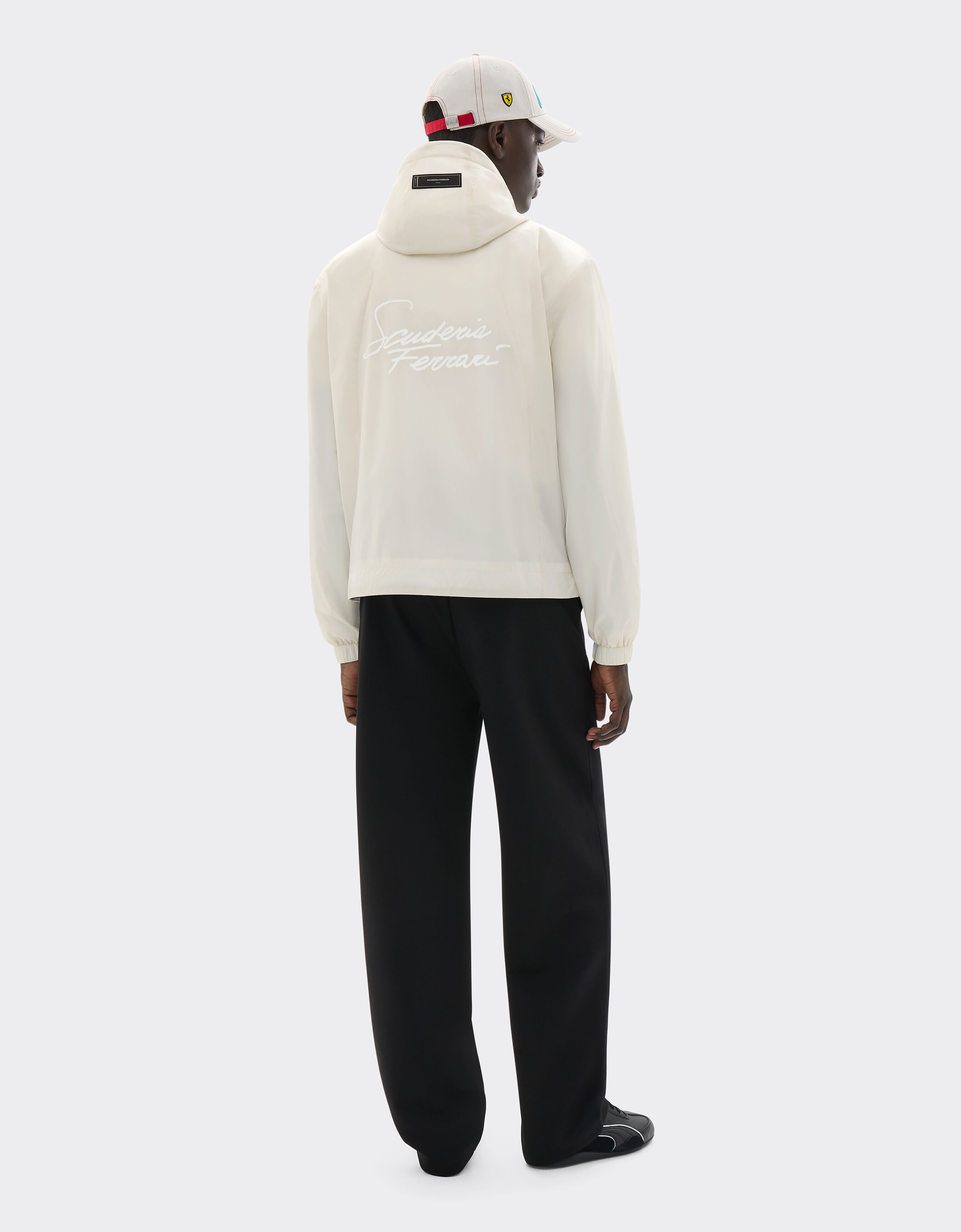 Ferrari Scuderia Ferrari Miami 2026 Windbreaker Avorio SWMOU0016WNY0004f
