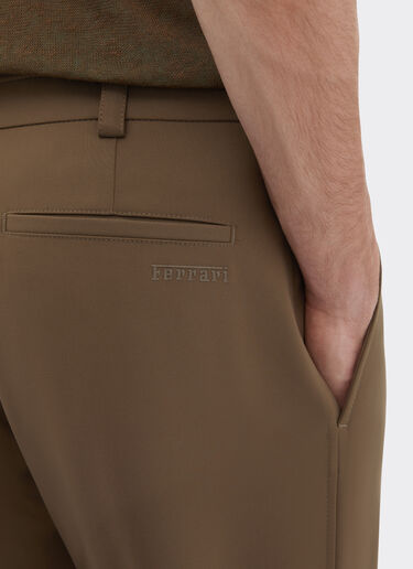Ferrari 科技棉质卡其裤 Khaki Green 50793f