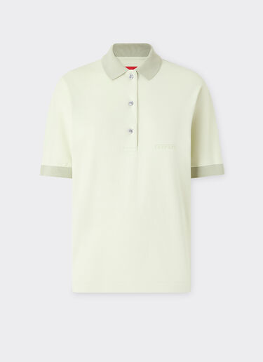 棉质双面布 Polo 衫 Ferrari 棉质双面布 Polo 衫 Granite Green 50140f