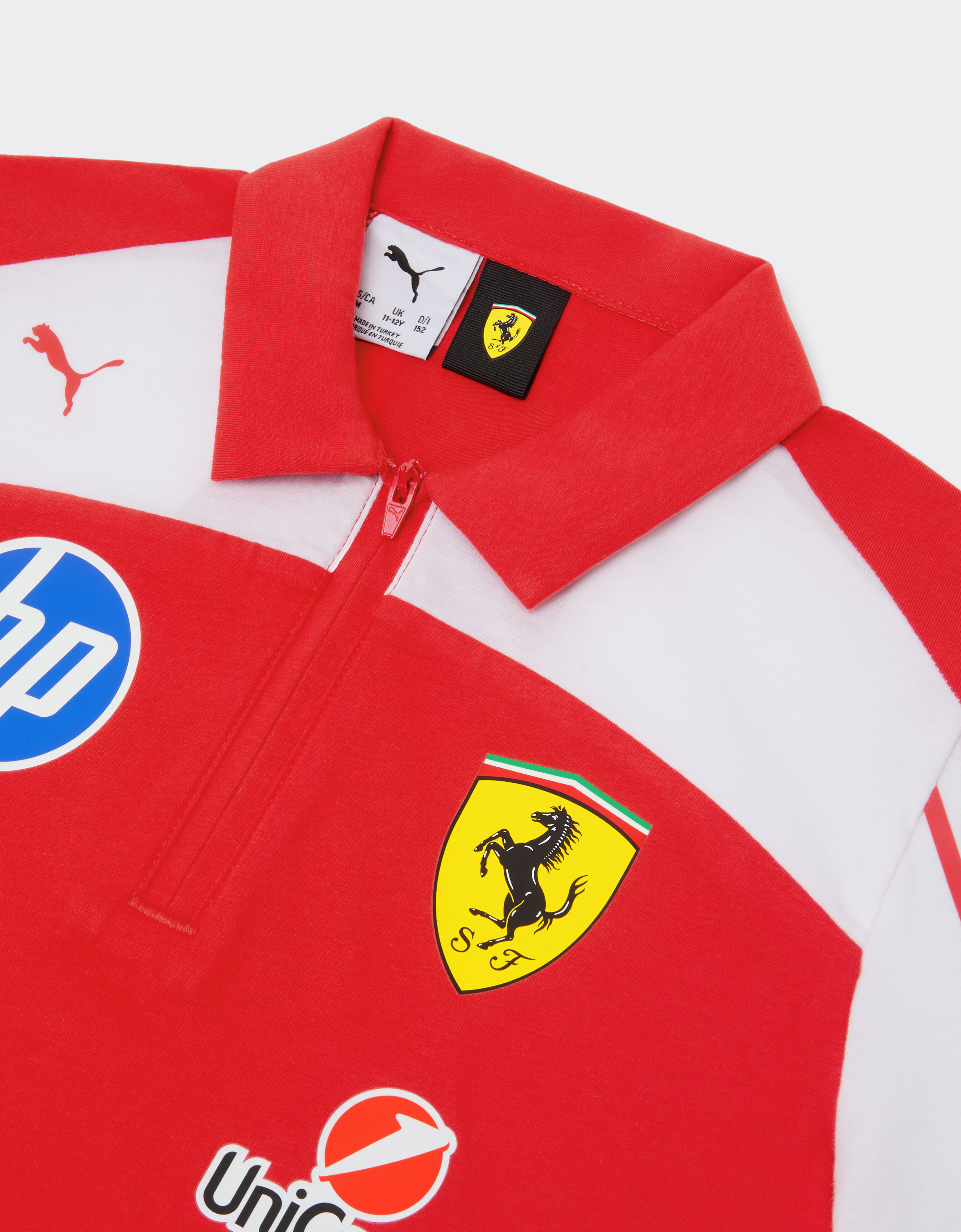 Replica 2026 Puma for Scuderia Ferrari HP children's polo shirt Ferrari Replica 2026 Puma for Scuderia Ferrari HP children's polo shirt Red LA0H5fK