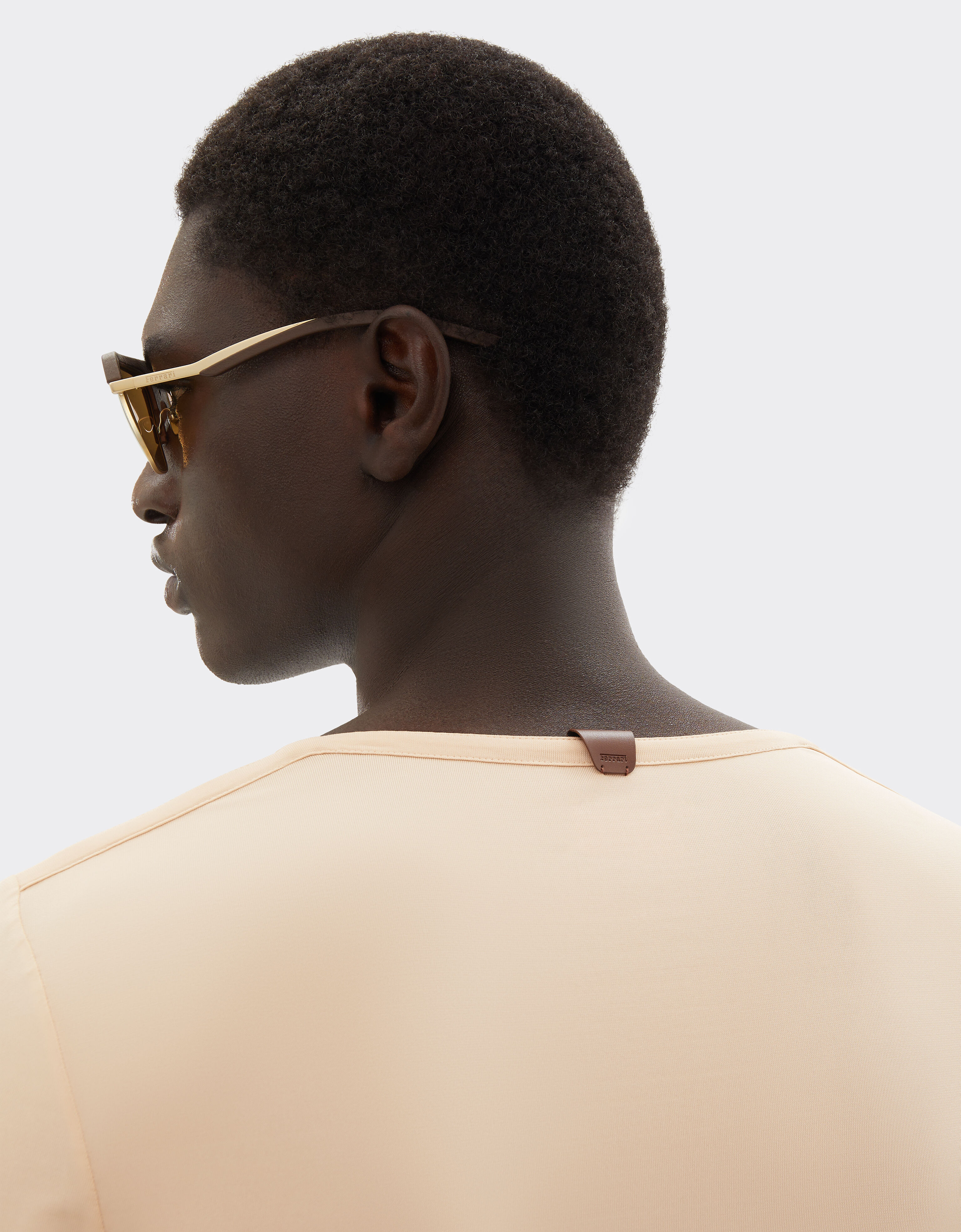 Ferrari 长袖平纹针织 T 恤 Powder Pink 50343f