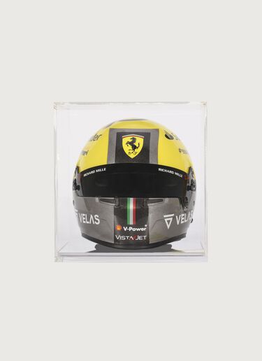 Ferrari Carlos Sainz Giallo Modena 特别版1：2迷你头盔 黄色 F0651f