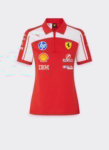 Ferrari 2026 Puma for Scuderia Ferrari HP Replica Polo Shirt Red LA0HFf