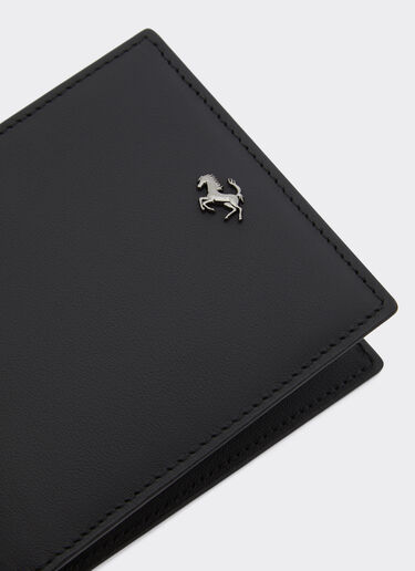 Second Life leather horizontal wallet Ferrari Second Life leather horizontal wallet Black 21434f