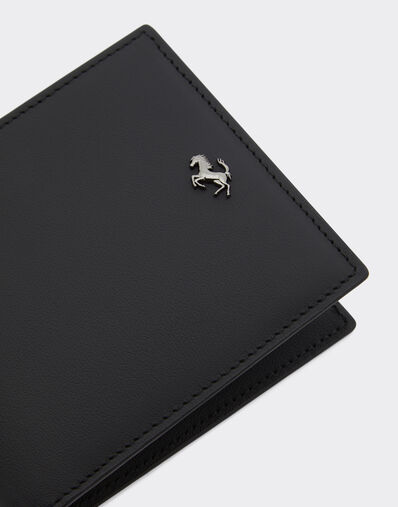 Second Life leather horizontal wallet Ferrari Second Life leather horizontal wallet Black 21434f