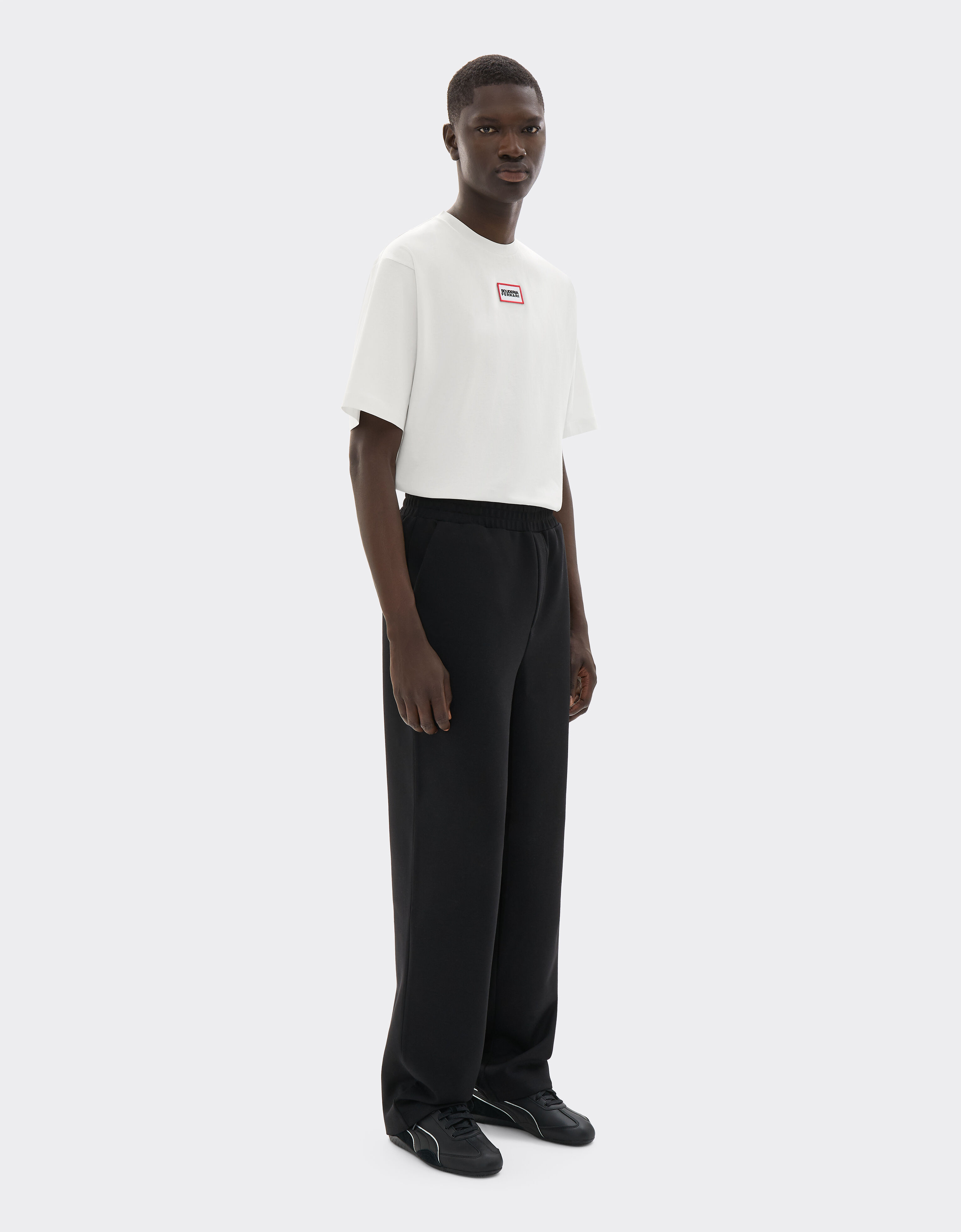  T-shirt with Scuderia Ferrari graphic Avorio SJMTH0003JCO0016f