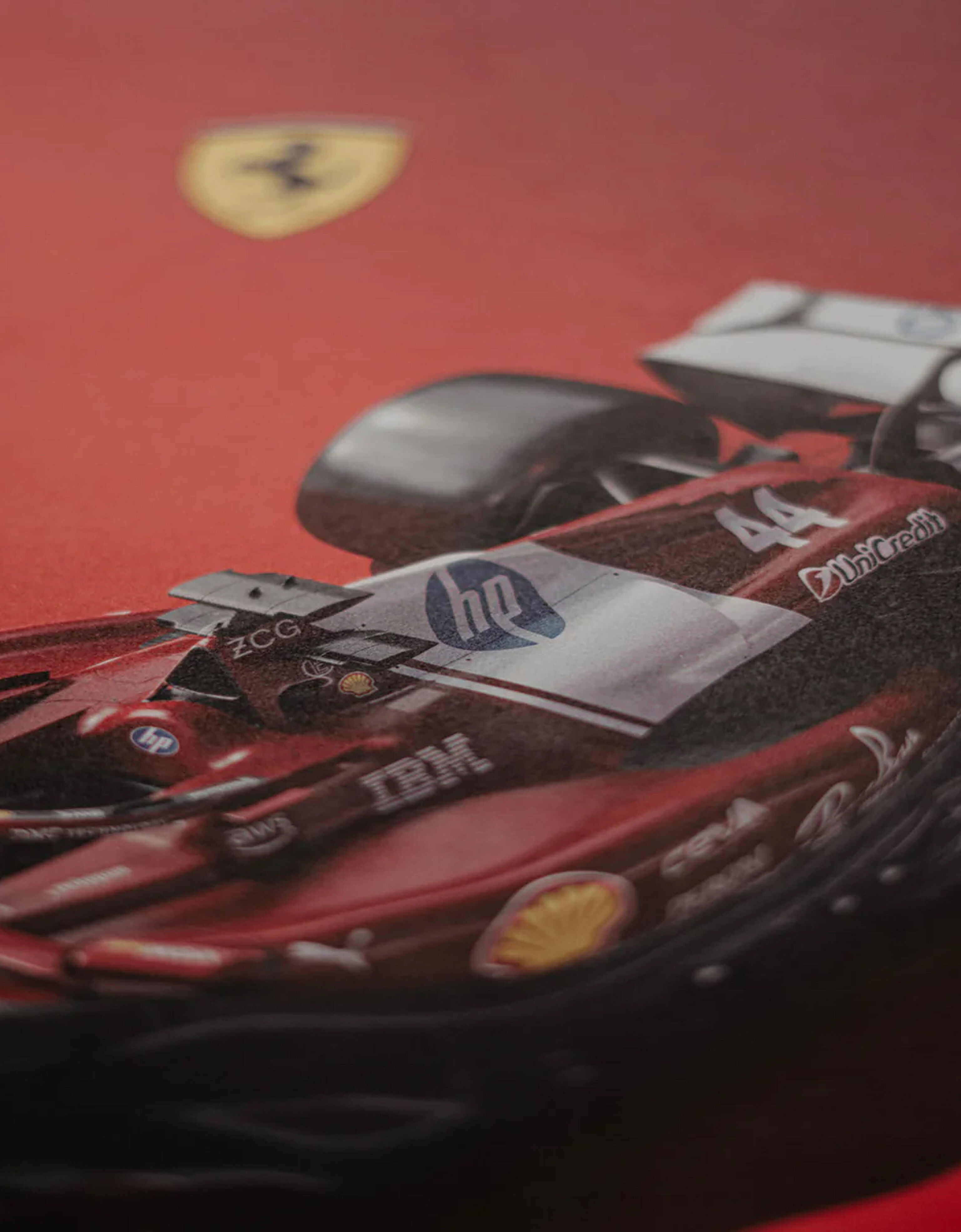 Official Ferrari SF-25 Poster Ferrari Official Ferrari SF-25 Poster Giallo LE0P0147EXT0001f
