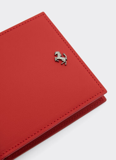 Second Life leather horizontal wallet Ferrari Second Life leather horizontal wallet Rosso Dino 21434f