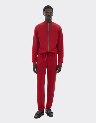 Ferrari Technical jersey fleece pants Maison Red 50811f