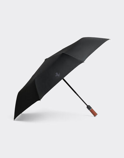 Ferrari Cavallino Pixel 图案自动雨伞 黑色 20381f