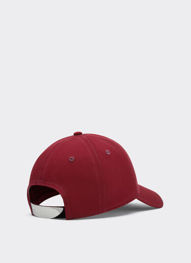 Cotton cap with Ferrari logo Ferrari Cotton cap with Ferrari logo Cherry 20403f