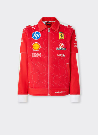Puma为法拉利HP车队2025年蒙扎大奖赛推出限量版复制夹克 Ferrari Puma为法拉利HP车队2025年蒙扎大奖赛推出限量版复制夹克 Racing red LA0BXf