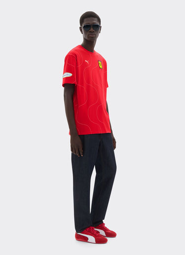 Puma 为法拉利HP车队 2025年蒙扎大奖赛推出限量版 T 恤 Ferrari Puma 为法拉利HP车队 2025年蒙扎大奖赛推出限量版 T 恤 Red LA0A9f