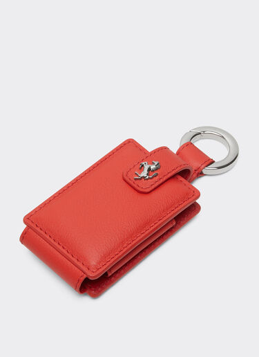Porte-clés en cuir pour amulette. Ferrari Porte-clés en cuir pour amulette. Rouge Dino CPNKH0005YL00005f