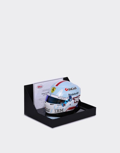 Ferrari Charles Leclerc Miami Special Edition 2026 Mini Helmet 1:2 Scale Multicolore LA0MFf