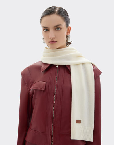 Ferrari Cashmere scarf Oat 21732f