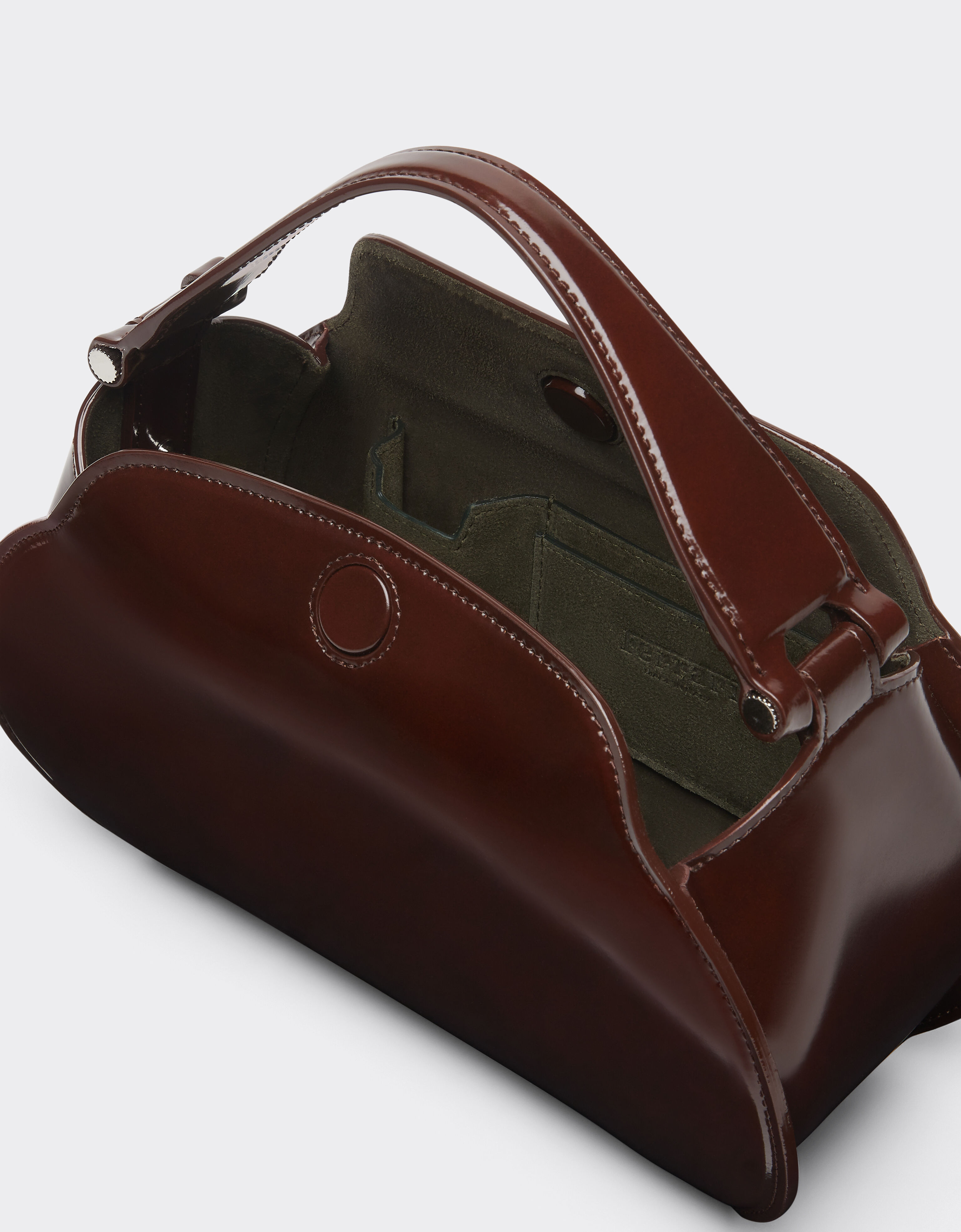 Ferrari La Ferrari Dino Top Handle Bag 烟草色 22418f