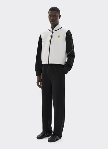  Scuba vest with Ferrari Scudetto Avorio SWMVT0011WNY0004f