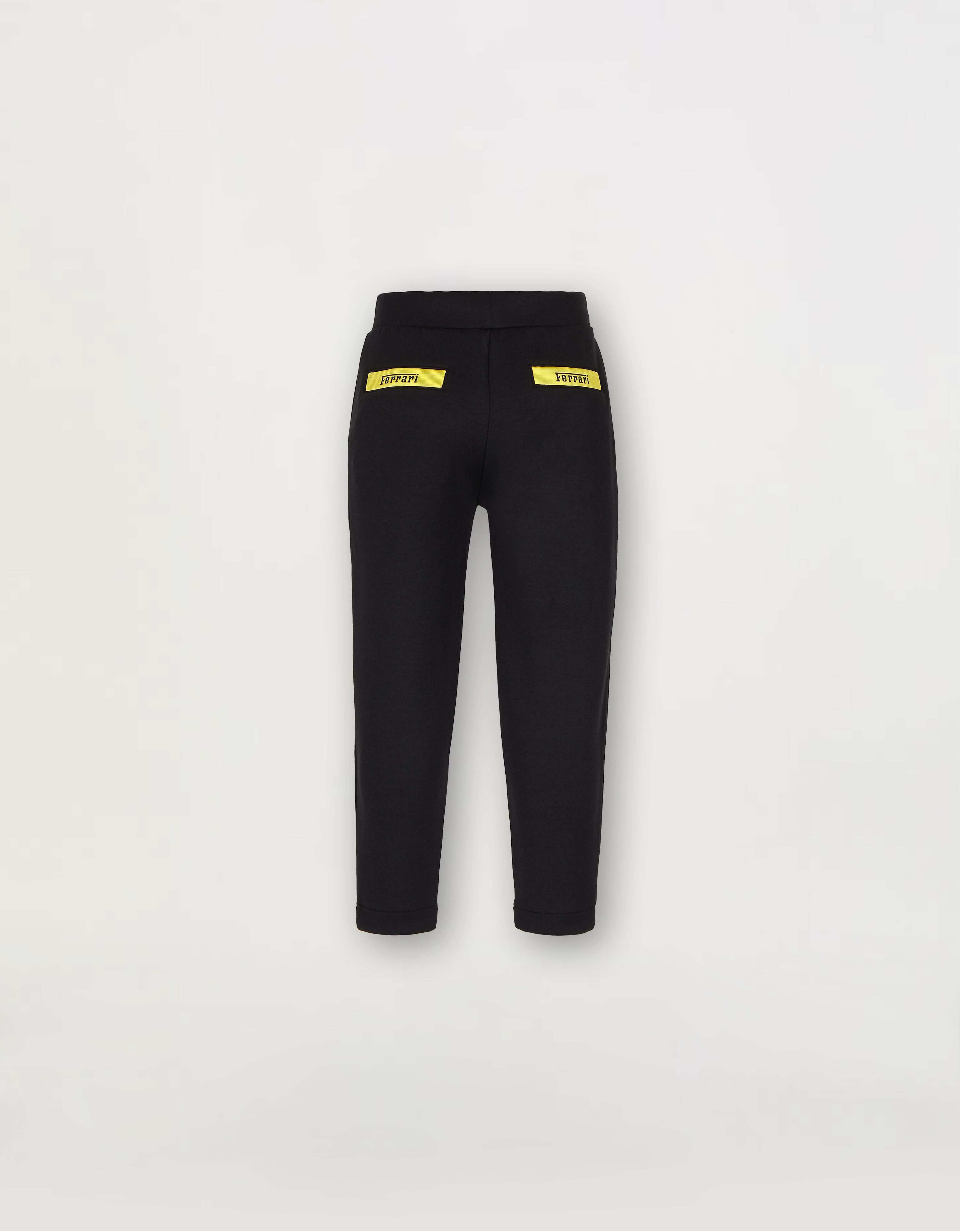 Ferrari Children’s joggers with Ferrari logo tape 黑色 46998fK