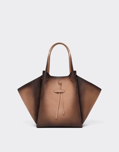 Ferrari 水洗麂皮托特包 Cipria 51334f