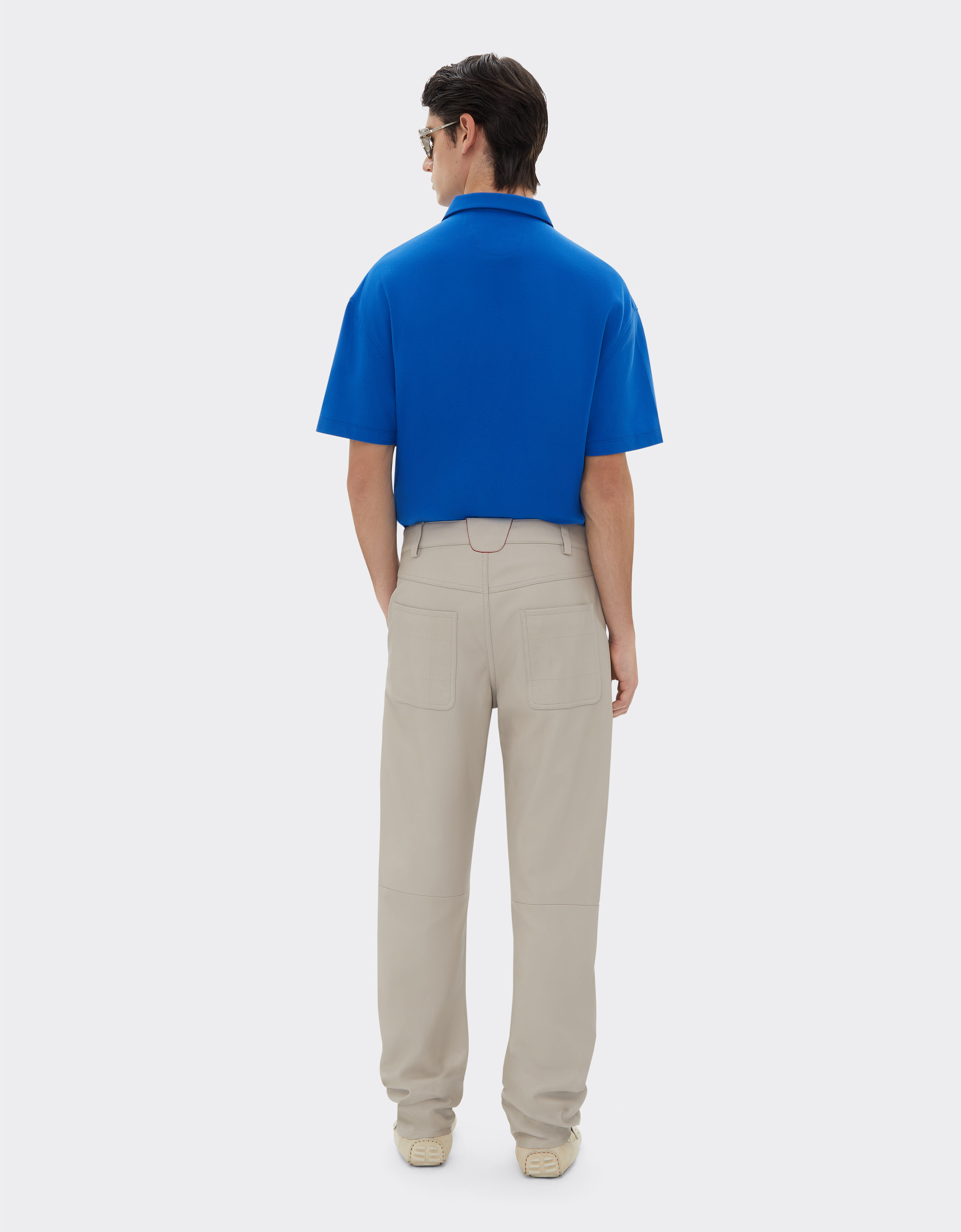 Ferrari 法拉利徽标有机棉 Polo 衫 克莱因蓝 21819f