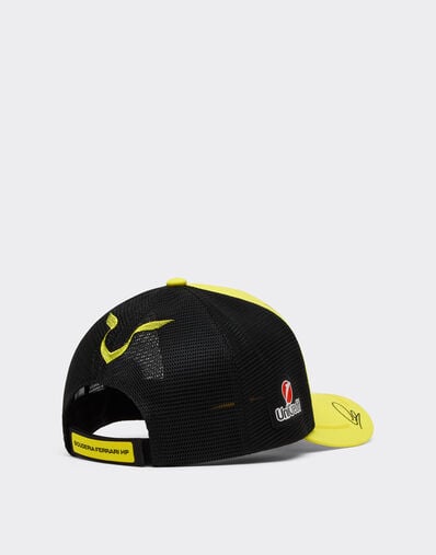 Ferrari Hamilton GP Silverstone 2026 Replica Trucker Cap Yellow LA0CP1149EXT0001f