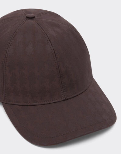 Ferrari Baseball cap with Monogram pony motif Mahogany 22702f
