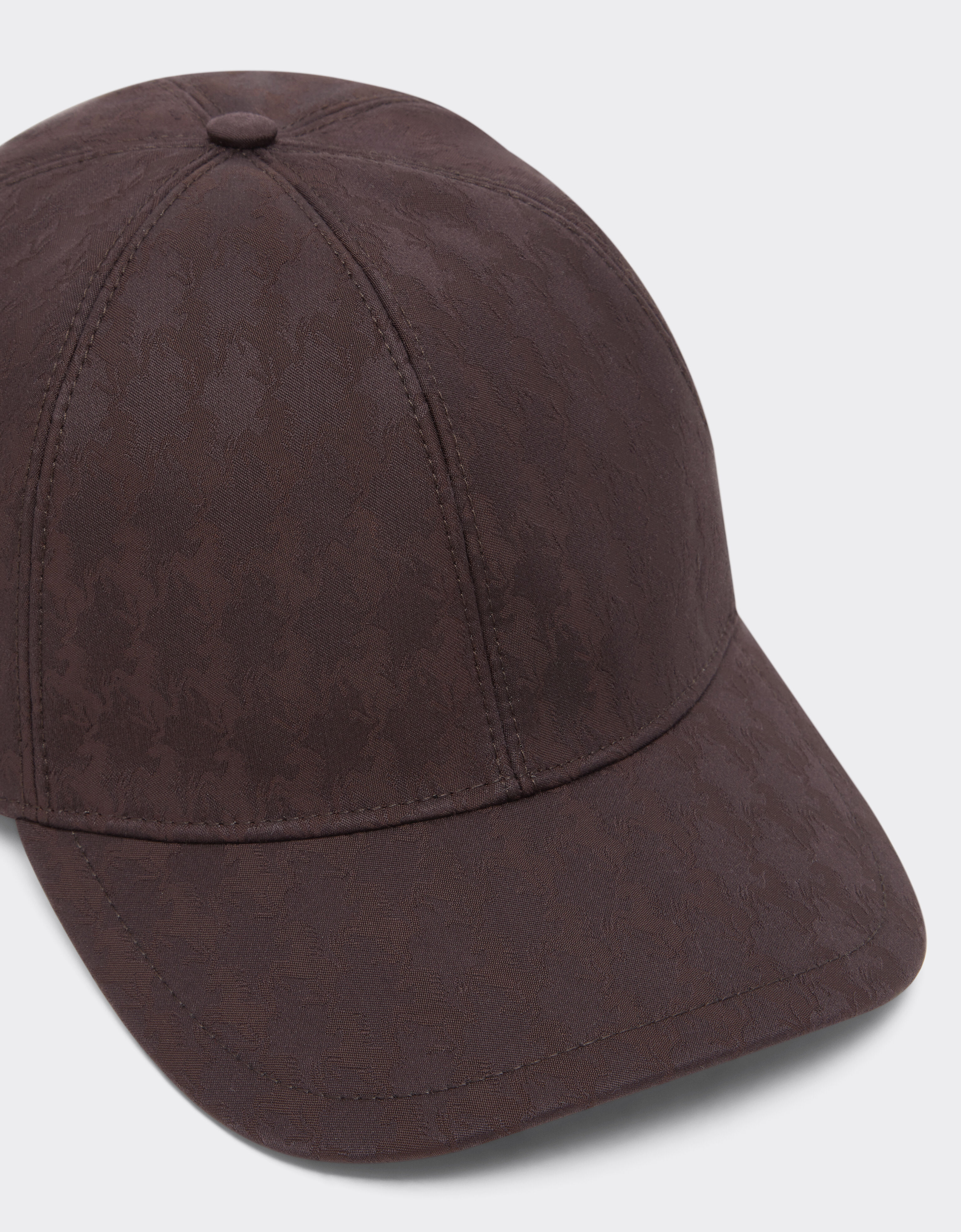 Ferrari Baseball cap with Monogram pony motif Mahogany 22702f