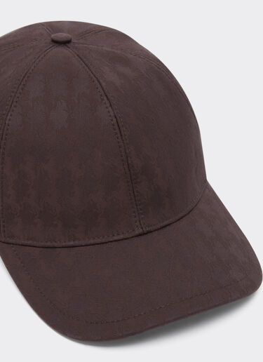 Baseball cap with Monogram pony motif Ferrari Baseball cap with Monogram pony motif Mahogany 22702f
