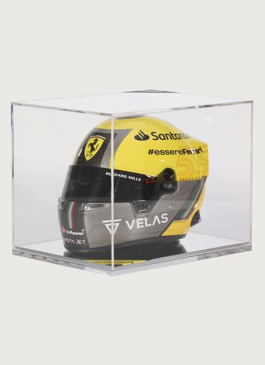 Ferrari Carlos Sainz Giallo Modena 特别版1：2迷你头盔 黄色 F0651f