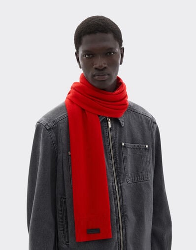 Ferrari Cashmere scarf Rosso Dino 21732f