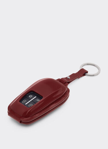 Ferrari keychain in shiny leather Ferrari Ferrari keychain in shiny leather Cherry 49238f