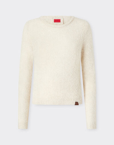 Ferrari Cashmere and silk knit Oat 50180f