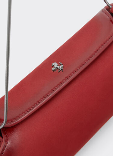Ferrari Dino wallet in shaded nubuck with shoulder strap Ferrari Ferrari Dino wallet in shaded nubuck with shoulder strap Maison Red 50396f