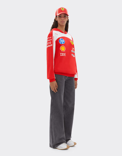 Ferrari Replica 2026 Puma Hoodie for Scuderia Ferrari HP Red LA0HAf