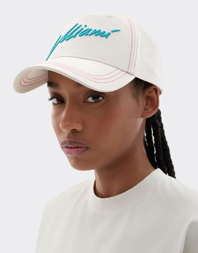 Ferrari Scuderia Ferrari Miami 2026 Baseball Cap Avorio SANCP0023HMM0029f