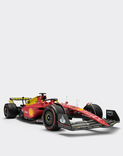 Ferrari 1:8 scale Charles Leclerc Ferrari F1-75 model 赛车红 F1484f