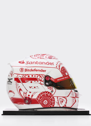 Ferrari 1:1比例 Charles Leclerc 亲笔签名墨西哥2024特别版头盔 赛车红 LA00Hf