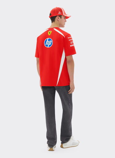 Ferrari Leclerc Replica Drivers Authentic 2026 Puma for Scuderia Ferrari HP T-shirt Red LA0H3f